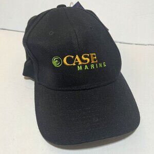 CASE Marine Logo Baseball Cap Hat Classic Black Size L/XL New